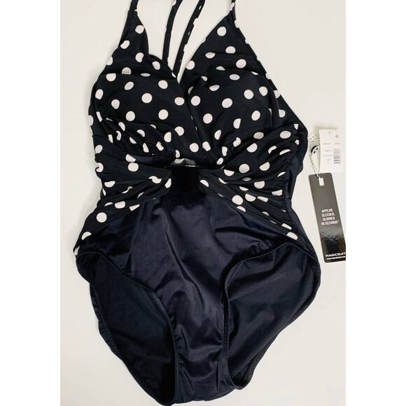MagicSuit Small Bang Angelina Wire Free One Piece Swimsuit 6009714 Size 12 New - Picture 4 of 14